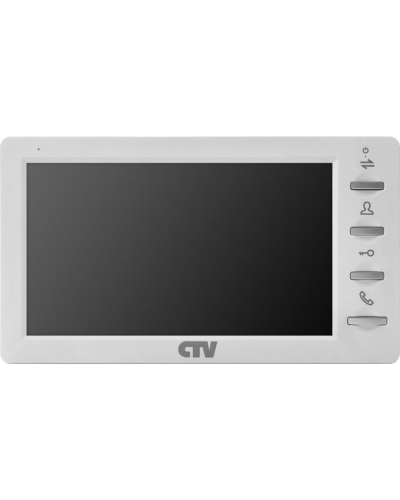 Монитор видеодомофона CTV-M1701 Plus (белый) в Стерлитамаке Абонентские IP устройства Pintop.ru