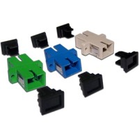 Адаптер оптический SC/APC, SM, симплексный LANMASTER LAN-SC-AM-APC