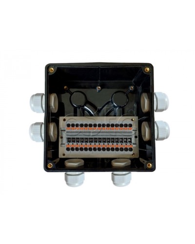 Коробка коммутационная усиленная 183х180х97 Гранд-АЯКС IP67/IP66, PUSH-IN Магнито-контакт в Стерлитамаке Распределительные коробки Pintop.ru