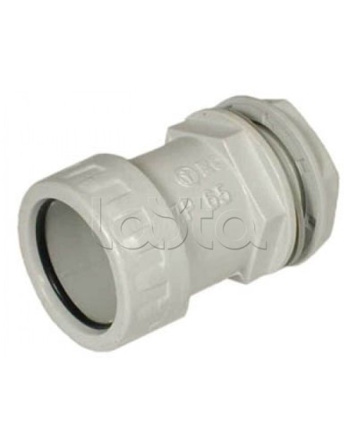 Муфта «труба-коробка» D16 мм , без галогена Экопласт 42716HF в Стерлитамаке Аксессуары для труб (ОКЛ) Экопласт Pintop.ru