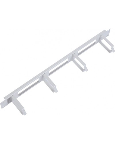 Органайзер кабельный горизонтальный с окнами 19 1U, 4 кольца ЦМО ГКО-О-4.62 в Стерлитамаке Кабельные органайзеры Pintop.ru