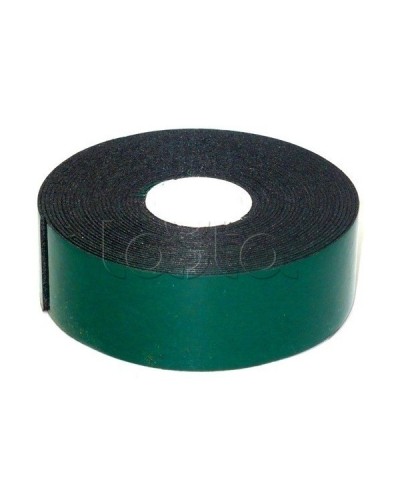 Скотч двухсторонний, зеленого цвета на черной основе, 25мм, 5метров REXANT 09-6125 в Стерлитамаке Аксессуары для кабель-канала Pintop.ru