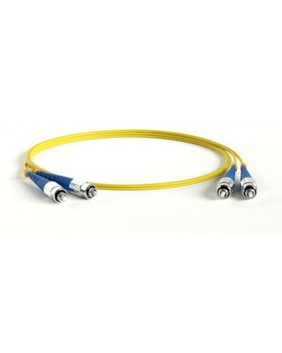 Патч-корд волоконно-оптический Hyperline FC-D2-9-FC/UR-FC/UR-H-30M-LSZH-YL в Стерлитамаке Патч-корды оптические Pintop.ru