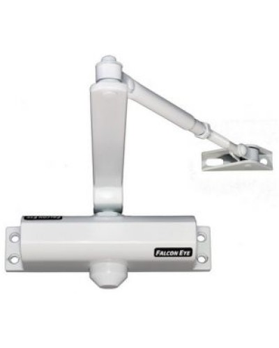 Доводчик дверной Falcon Eye FE-B3W (белый) в Стерлитамаке Доводчики Pintop.ru