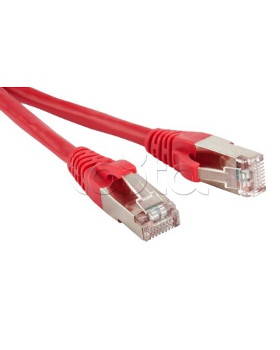 Патч-корд RJ45-RJ45, 4 пары, STP, кат.5е, LSZH (0,5м) Hyperline PC-LPM-STP-RJ45-RJ45-C5e-0.5M-LSZH-RD в Стерлитамаке Патчкорды (медные) Pintop.ru