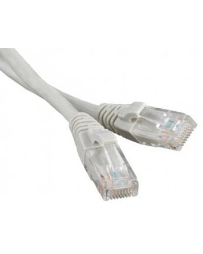 Патч-корд UTP, кат. 6, RJ45-RJ45, серый, длина 2 м LANMASTER LAN6-45-45-2.0-GY в Стерлитамаке Патчкорды (медные) Pintop.ru