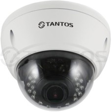 IP-камера видеонаблюдения уличная купольная Tantos TSi-Ve25VPA (2.8-12)