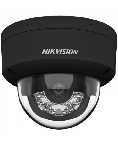 IP-камера видеонаблюдения купольная Hikvision DS-2CD2123G2-LIS2U(2.8mm)(BLACK) в Стерлитамаке IP-камеры Pintop.ru