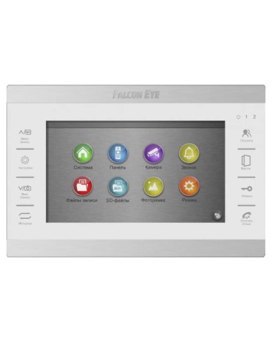 Видеодомофон Falcon Eye FE-70 ATLAS HD (White) VZ в Стерлитамаке Абонентские видеоустройства Pintop.ru