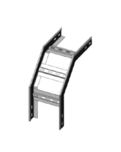 Угол вертикальный внешний 90° 300х80 (1,2) для лестничного лотка ПожТехКабель (651-314) в Стерлитамаке Кабельные лотки Pintop.ru