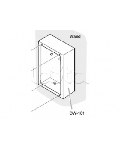 Коробка накладная TOA OW-101 в Стерлитамаке Аксессуары для СОУЭ Pintop.ru