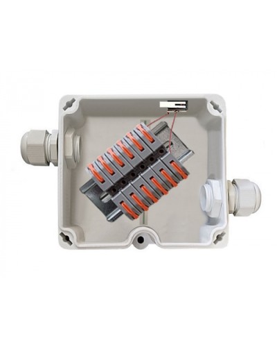 Коробка соединительная с тампером (датчиком вскрытия) КСП-Т СЕВЕР ПЛ.2.ПС.6-12. WagoАТФЕ.685552.110-01 ТУ Магнито-Контакт в Стерлитамаке Распределительные коробки Pintop.ru