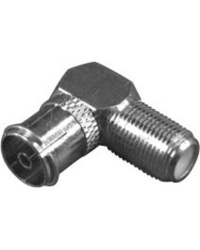 Переходник гнездо F - гнездо TV угловой (50шт/уп) REXANT 05-4312 в Стерлитамаке Коннекторы Pintop.ru