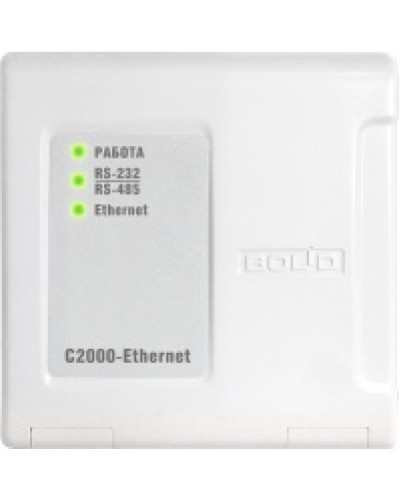 Преобразователь интерфейсов RS-485/RS-232 В Ethernet Болид C2000-Ethernet в Стерлитамаке Охранно-пожарное оборудование Pintop.ru