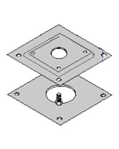 Монтажное основание CLM CLM-N CSS CSS-N DOC-L DOC-LN Came 119RIR001 в Стерлитамаке Запчасти для шлагбаумов и автоматики Pintop.ru