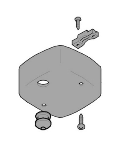 Крышка привода нижняя FLEX Came 119RID150 в Стерлитамаке Запчасти для шлагбаумов и автоматики Pintop.ru