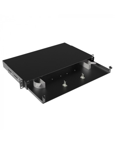 Оптическая полка выдвижная, без лицевой панели, неукомплектованная, 1U,черная DKC RNFPE1U24 в Стерлитамаке Кроссы оптические Pintop.ru