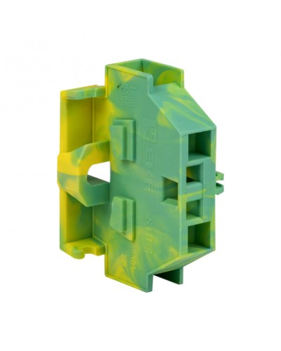 Миниклемма STB-4 32A (50 шт) желто-зеленая EKF PROxima (stb-m-4-y-green-r) в Стерлитамаке Клеммные колодки Pintop.ru