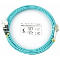 Шнур оптический duplex LC-FC 50/125 mm OM3 20м LSZH Cabeus FOP-50-LC-FC-20m