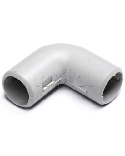 Колено открывающееся, 90 градусов 32 DKC (50532) - Колено открывающееся 90°, номинальный ф32мм, пластик, IP40, RAL 7035 в Стерлитамаке Повороты, муфты, тройники Pintop.ru