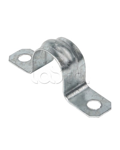 Скоба металлическая двухлапковая d19-20 мм (100 шт) EKF PROxima (sm-2-19-20) в Стерлитамаке Держатели, клипсы, скобы Pintop.ru