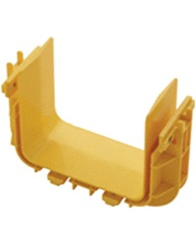 Соединитель оптического лотка 120 мм, желтый LANMASTER LAN-OT120-CN в Стерлитамаке Аксессуары для кабель-канала Pintop.ru