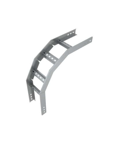 Угол лестничный вертикальный внешний 90 гр. 50х600х1,2 мм КМ-Профиль (LVL90-50-600-1.2) в Стерлитамаке Аксессуары для лотков Pintop.ru