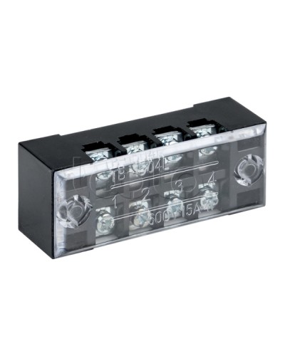 Терминал клеммный TB-1504 до 1,5 мм2 15A 4 клеммные пары EKF PROxima (tb-1504) в Стерлитамаке Клеммные колодки Pintop.ru