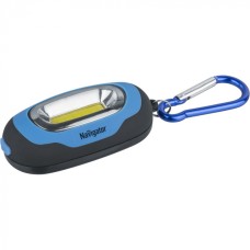 Фонарь Navigator 93 659 NPT-KC07-B-2CR2032 брелок пласт.1COB LED(1Вт) 3 реж.син