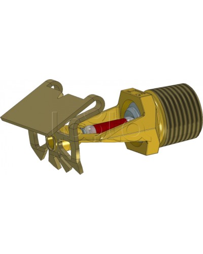 Ороситель спринклерный водяной Спецавтоматика СВО1-РГо0,47-R1/2/Р68.В3-СВГ-12 с резьб. герм. БЫСТРОДЕЙСТВУЮЩИЙ (3 мм) в Стерлитамаке Оросители Pintop.ru