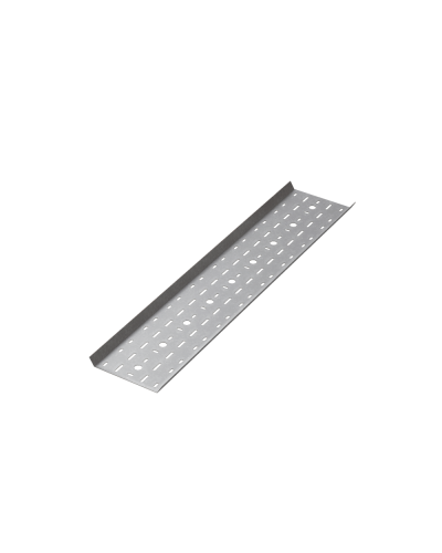 Дно лестничного лотка перфорированное 200х1,0 L2000 мм КМ-профиль (DLLP200-1.0-2000) в Стерлитамаке Кабельные лотки Pintop.ru