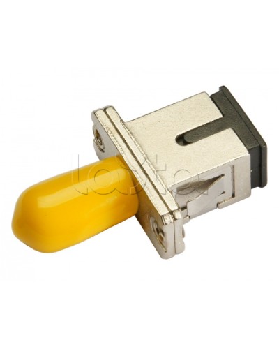 Соединитель проходной ST-SC, SM(для одномодового кабеля), simplex Cabeus ST-SC-SM в Стерлитамаке Проходные адаптеры и розетки оптические Pintop.ru