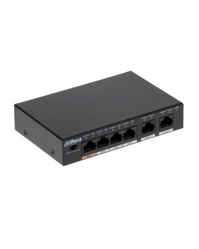 Коммутатор 4 портовый Dahua DH-PFS3006-4ET-60 в Стерлитамаке Коммутаторы Pintop.ru