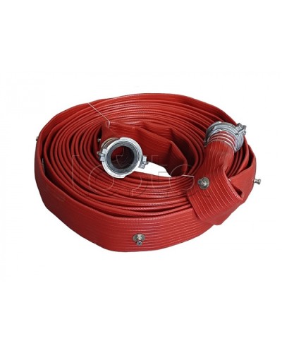 Магнито-Контакт Рукав пожарный перфорированный с дюзами РПМ(Д)-80-1,6-ИМ-УХЛ1 с головками ГР-80 ал, для создания водяных завес в Стерлитамаке Пожарные рукава Pintop.ru