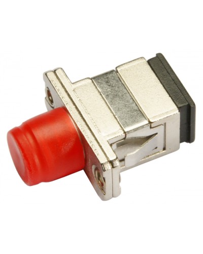 Соединитель проходной SC-FC, SM(для одномодового кабеля), D-тип Cabeus SC-FC-SM в Стерлитамаке Проходные адаптеры и розетки оптические Pintop.ru