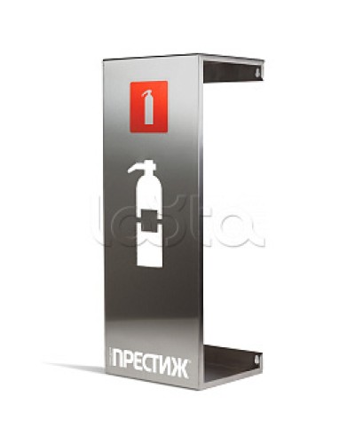 Подставка настенная под огнетушитель ПРЕСТИЖ-Н (скотч брайт) ПОЖТЕХНИКА в Стерлитамаке Аксессуары для огнетушителей Pintop.ru