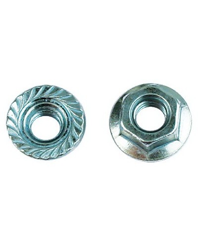 Гайка с насечкой, препятствующей откручиванию М10, нержавеющая сталь DKC CM101000INOX в Стерлитамаке Крепеж Pintop.ru