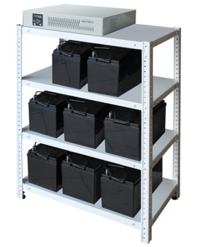 Стеллаж для АКБ Бастион 1,0х0,7х0,4-4П в Стерлитамаке Электротехническое оборудование Pintop.ru