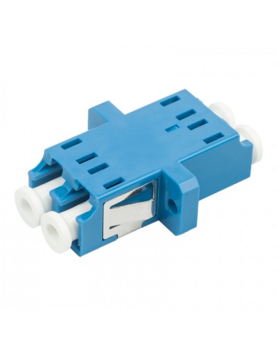 Адаптер оптический проходной LC-LC, OS2, дуплекс (duplex), синий Datarex DR-541102 в Стерлитамаке Коммутационные изделия Pintop.ru