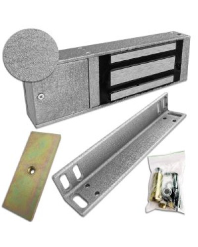 Цифрал ML ЦИФРАЛ-350 ЦФРЛ.677100.002 серебристый шелк Замок электромагнитный в Стерлитамаке Электромагнитные замки Pintop.ru