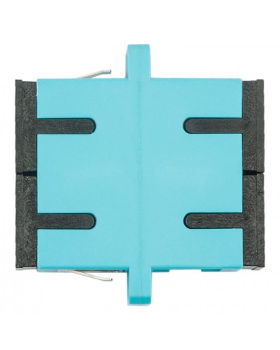 Адаптер оптический проходной SC-SC, OM3, дуплекс (duplex), бирюзовый Datarex DR-541023 в Стерлитамаке Коммутационные изделия Pintop.ru