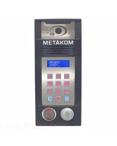 Многоабонентый антивандальный блок вызова со встроенной гибридной видеокамерой Метаком MК2018-MFCGVH в Стерлитамаке Блоки вызова многоабонентные Pintop.ru