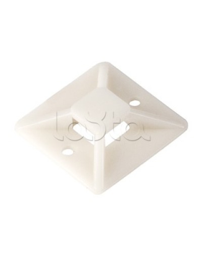 Площадка самоклеющаяся 25 х 25 мм 100 шт (10шт/уп) REXANT 07-2025 в Стерлитамаке Стяжки-хомуты Pintop.ru