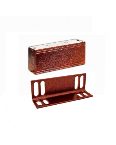 Замок электромагнитный Олевс М1-150 с уголком медный антик в Стерлитамаке Электромагнитные замки Pintop.ru