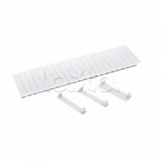 Заглушка 12 модулей белая IEK YZM10-12-K01