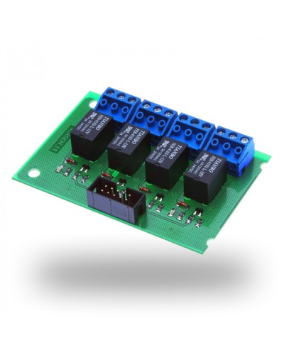 Расширитель релейный Parsec NMO-04 в Стерлитамаке Сетевая СКУД Parsec Pintop.ru