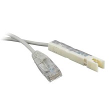 Патч-корд Hyperline PC-110-RJ45-1P-CX-3M-LSZH-GY