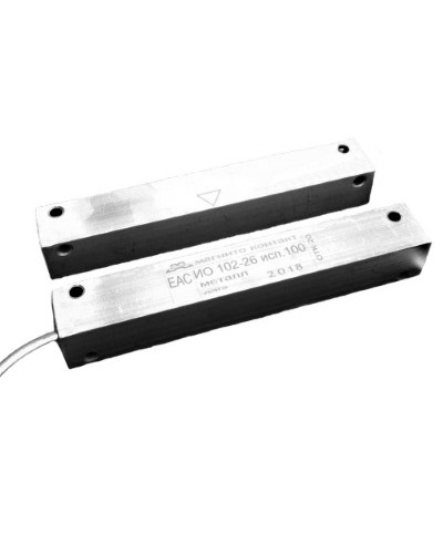 Извещатель охранный точечный магнитоконтактный Магнито-Контакт ИО 102-26 исп.104 (металлорукав из нержавеющей стали) в Стерлитамаке Извещатели охранные Pintop.ru