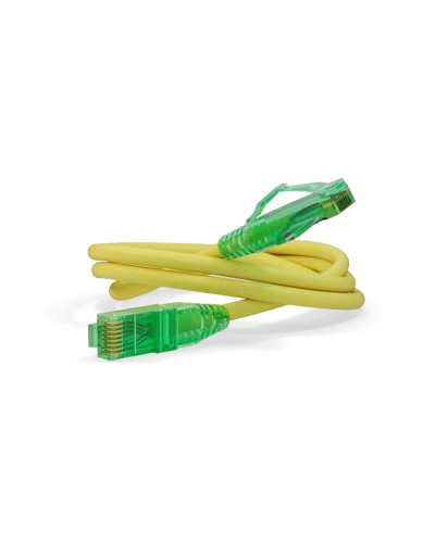 Патч-корд Hyperline PC-LPM-UTP-RJ45-RJ45-C6a-1.5M-LSZH-YL в Стерлитамаке Патчкорды (медные) Pintop.ru