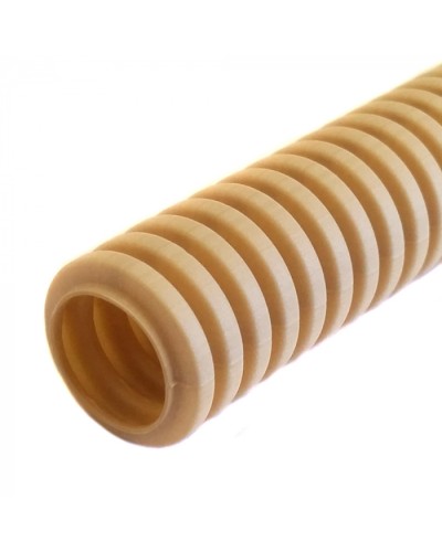 Труба гофрированная ПВХ легкая 350 Н сосна с/з д20 (10 м/уп) Промрукав (PR01.0049) в Стерлитамаке Труба гофрированная Pintop.ru